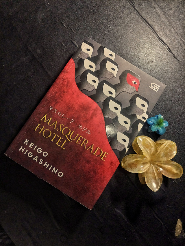 Novel Keigo Higashino " Masquerade Hotel" terbitan tahun 2024 (dok. pribadi)