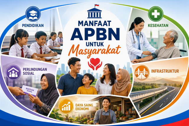 Ilustrasi manfaat APBN untuk masyarakat. (Sumber : m365.cloud.microsoft)
