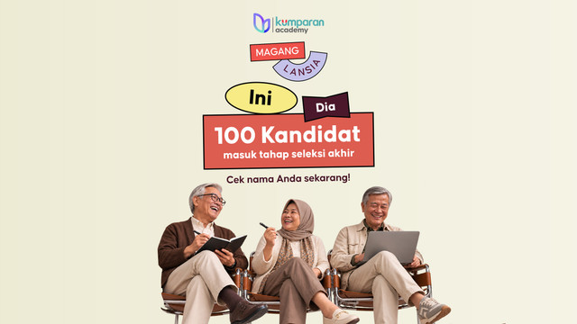 kumparan academy magang lansia. Foto: kumparan