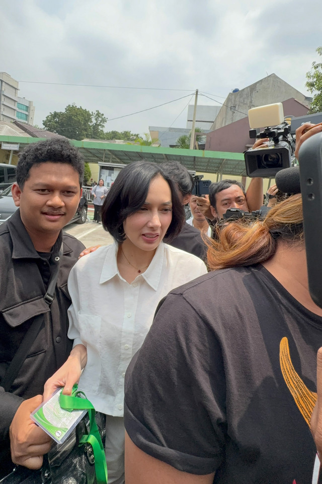 Sara Wijayanto hadiri sidang cerai perdana di Pengadilan Agama Jakarta Selatan, Kamis (24/9/2026). Foto: Aprilandika Pratama/kumparan