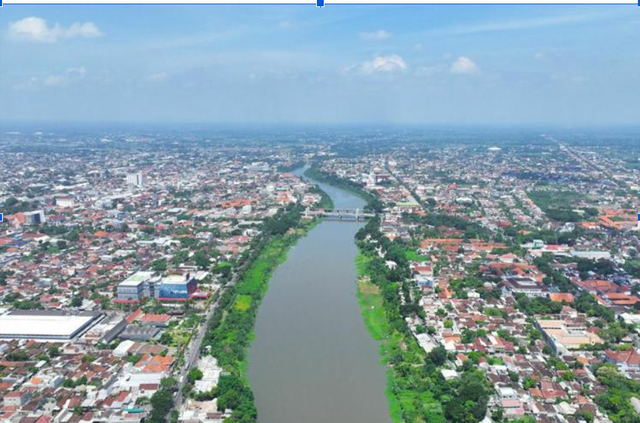 Everest William. Ilustrasi Sungai Brantas. (Foto: RRI/ Pemkot Kediri), 2024