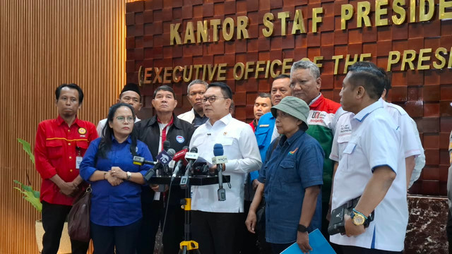 Kepala KSP Dudung Abdurrachman di Kantor KSP, Jakarta, Kamis (24/9/2026). Foto: Zamachsyari/kumparan
