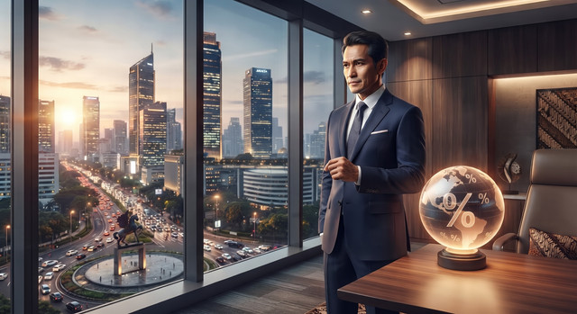 Ilustrasi investasi asing di Indonesia: Pergeseran dari obral tax holiday menuju insentif berbasis substansi fisik dan percepatan perizinan guna menjaga daya saing di era pajak minimum global. Gemini AI