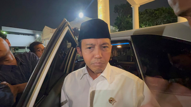 Menteri Kehutanan, Raja Juli Antoni di Kompleks Istana Kepresidenan, Jakarta Pusat, Kamis (24/9/2026). Foto: Zamachsyari/kumparan
