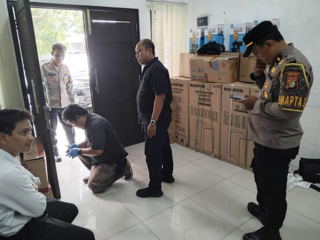 Kantor Baznas Depok yang dibobol maling, Rabu (23/9/2026). Foto: Dok. Istimewa