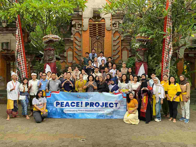 Kegiatan Peace Project di Pura Adhitya Jaya Rawamangun (22/11/2025 sumber: dokumentasi pribadi