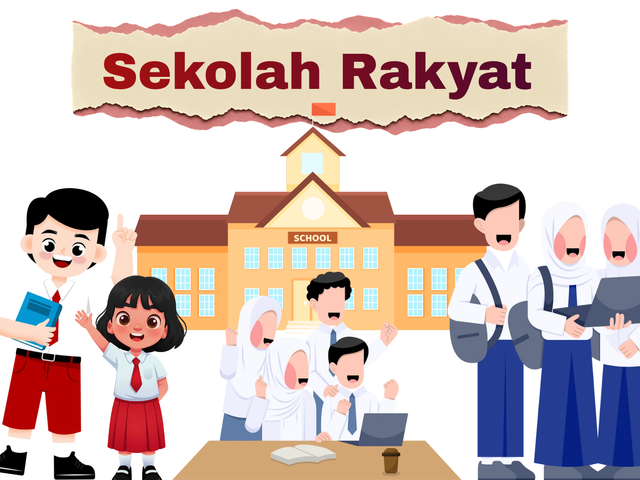 Ilustrasi Sekolah Rakyat canva pribadi
