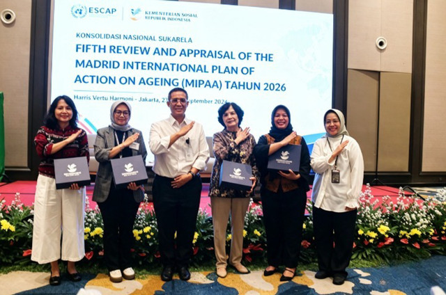 Direktorat Rehabilitasi Sosial Lanjut Usia Kemensos gelar konsolidasi survei Madrid International Plan of Action on Ageing (MIPAA) 2026 di Jakarta untuk integrasikan data lansia, Kamis (24/9/2026). Foto: Dok. Kemensos