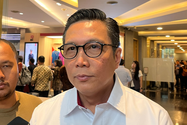 Direktur Utama BEI Jeffrey Hendrik di Gedung BEI, Jakarta Selatan, Jumat (25/9/2026). Foto: Widya/kumparan