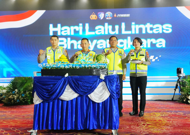 Syukuran Hari Lalu Lintas Bhayangkara ke-71 Tahun 2026 di Hotel Bidakara, Jakarta Selatan, Jumat (25/9/2026). Foto: Dok. Polri