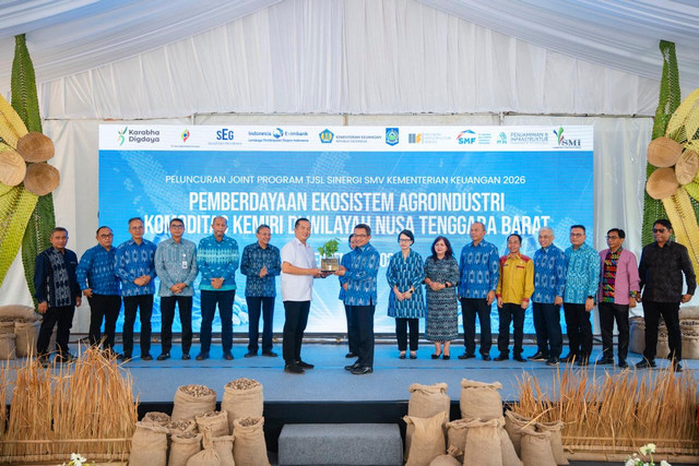 LPEI dorong kemiri NTB tembus pasar global. Foto: Dok. LPEI