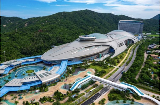 Chimelong Spaceship merupakan indoor theme park terbesar di dunia yang menawarkan berbagai pengalaman hiburan dalam ruangan. Dok. Chimelong.