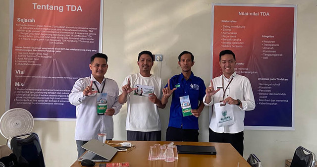 TDA dan Baznas Kalsel Jajaki Kolaborasi TDA Peduli dan Pemberdayaan UMKM