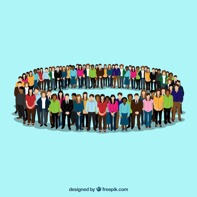 Ilustrasi warga. Foto: Magnific AI