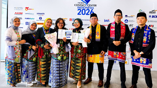 Pertamina raih predikat Silver pada kategori The Best Service Quality Management Team (Small) serta Silver dan Bronze pada kategori The Best Agent Digital Email Publik dalam ajang The Best Contact Center Indonesia 2026 di Hotel Bidakara, Jakarta pada Kamis (24/09). Foto: Dok. Pegadaian