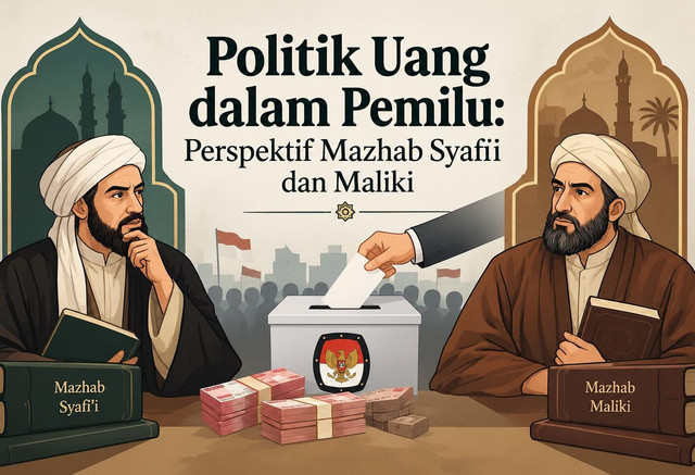 ilustrasi ini dibuat oleh penulis dengan ai 