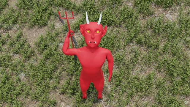Ilustrasi iblis pembangkang. Foto: Zelch Csaba/pexels.