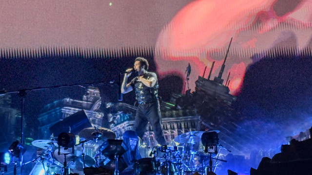 Musisi The Weeknd gelar konser bertajuk 'After Hours Til Dawn Tour 2026 LIVE IN ASIA' di JIS, Sabtu (27/9/2026). Foto: Aprilandika Pratama/kumparan