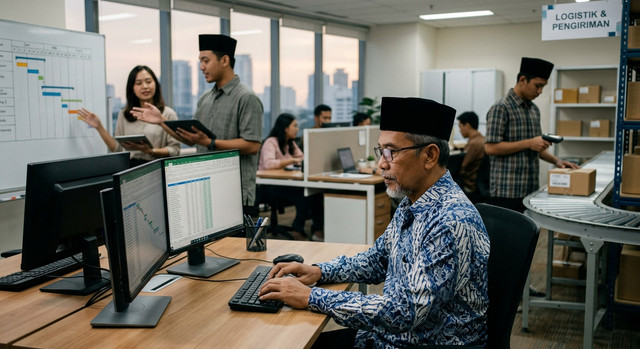 Photo hasil kreasi Gemini AI.
