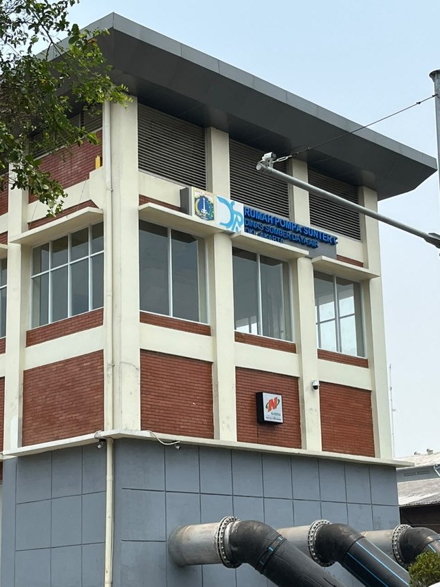 Rumah Pompa Sunter C di kawasan Sunter Agung, Jakarta Utara. Minggu, 27 September 2026 (sumber: dokumentasi milik pribadi)