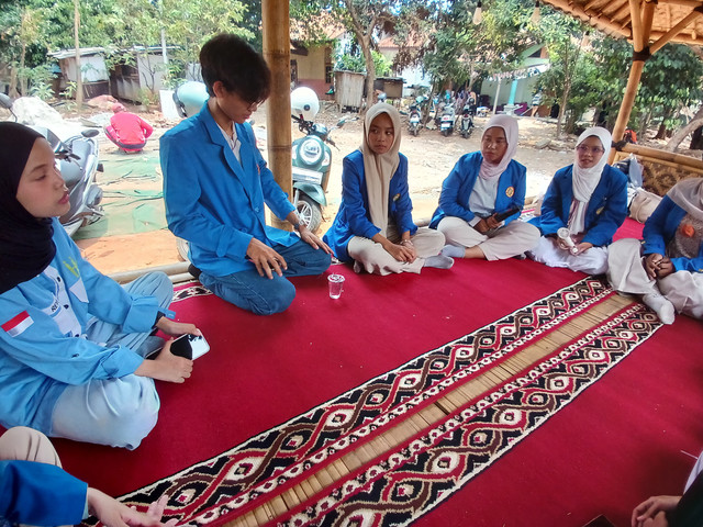Foto Evaluasi & refleksi bersama, bertepat di Yayasan Sahabat Yatim RMJ. (27/9/26)