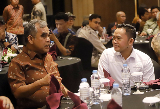 Ketua KWP Ariawan di acara gathering media MPR RI. Foto: Dok. Istimewa