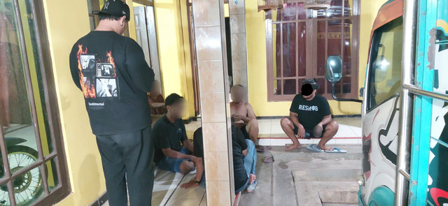 Polres Kudus menangkap pelaku pengeroyokan pedagang pentol. Foto: Dok. Polres Kudus