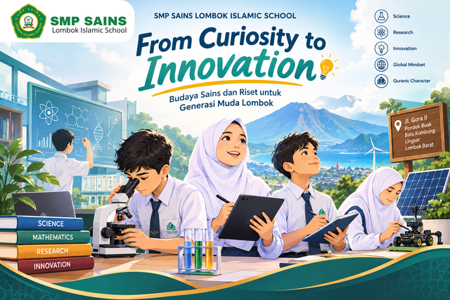 gambar ilustrasi SMP SAINS Lombok Islamic School