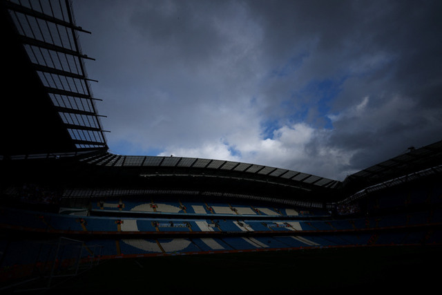 Pemandangan bagian dalam Etihad Stadium Foto: Phil Noble/REUTERS