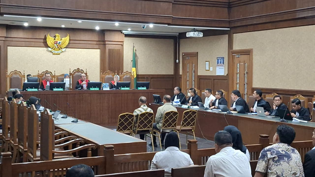 Sidang perkara dugaan suap dan gratifikasi di lingkungan Ditjen Bea dan Cukai (DJKA) agenda pemeriksaan saksi dan saksi ahli, di Pengadilan Tipikor Jakarta Pusat, Senin (28/9/2026). Foto: Kevin Daniel/kumparan