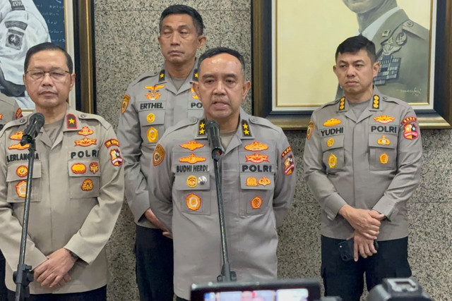 Karo Watpers SSDM Polri Irjen Pol Budhi Herdi Susianto di Bareskrim Polri, Senin (28/9/2026). Foto: Rayyan Farhansyah/kumparan