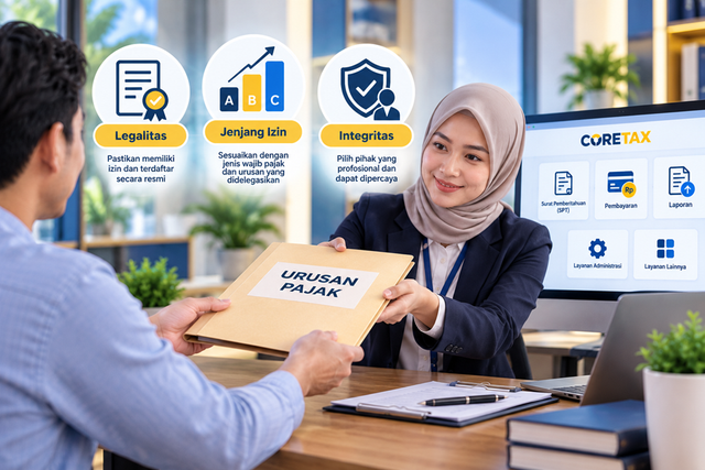 Wajib Pajak memberikan kuasa kepada Pihak Lain, sumber : chatgpt.com
