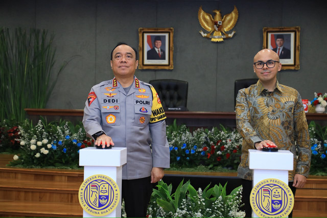 Wakapolri Komjen Pol Dedi Prasetyo saat peluncuran SPMB.  Foto: Polri