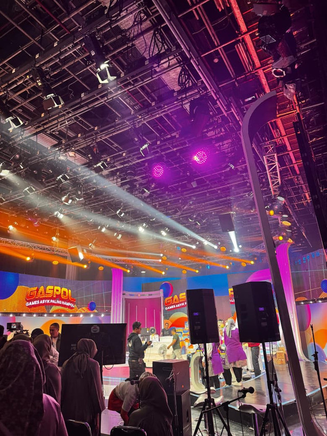 Studio Gaspol SCTV. Sumber: Dokumentasi Pribadi