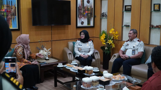 koordinasi kanwil ditjenpas dan ditjenim yogyakarta dengan kanreg I BKN Yogyakarta