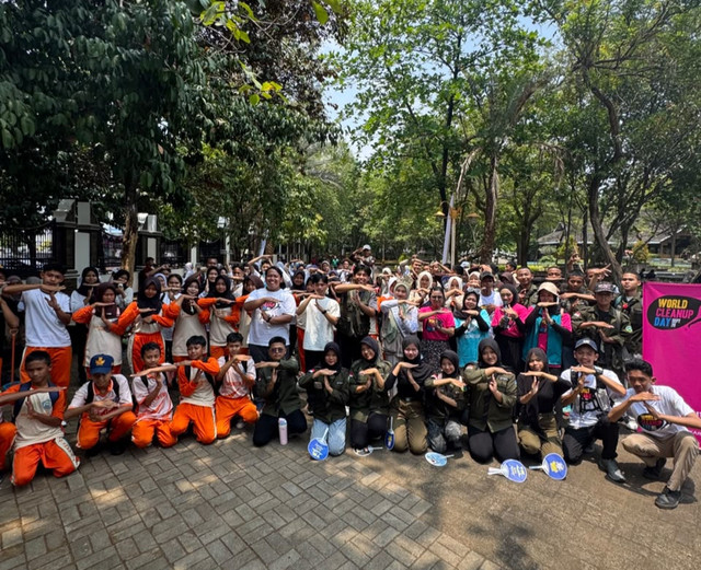 Trash Ranger ajak Anak Muda lawan sampah di WCD Jabar (Dok. Tim WCD Jabar/World Cleanup Day Jawa Barat)