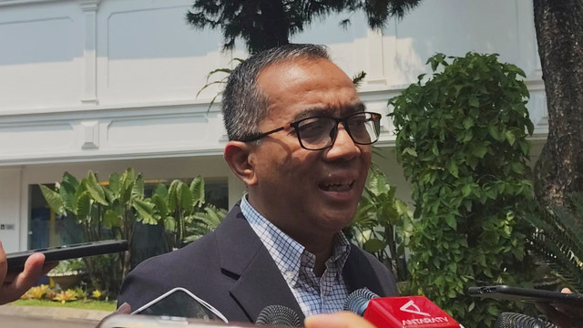 Mendiktisaintek Brian Yuliarto di Istana Kepresidenan Jakarta, Selasa (29/9/2026). Foto: Jonathan Devin/kumparan