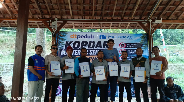 DT Peduli Jateng Gelar kegiatan Kopdar Teknisi AC dan Master AC Batch 1-5 di Pinusia Separe (Sumber: DT Peduli)