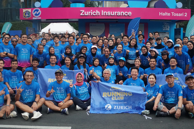 Keseruan Fun Run teman kumparan Running Club pada Minggu (27/9). Foto: kumparan