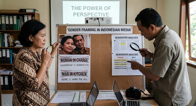 Gender Framing - Masihkah kita terjebak labelling gender ? ( Sumber : GeminiAI) 