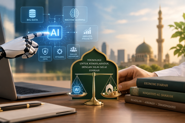 chat gpt : ilustrasi teknologi harus tetap tunduk pada amanah