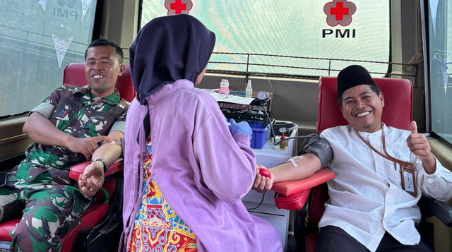 DT Peduli Metro Gelar Kegiatan Merdeka Berbuat Baik, Ratusan TNI dan Warga Ikuti Donor Darah, Cek Kesehatan dan Bakti Sosial (Sumber: DT Peduli)