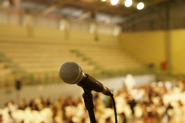 Ilustrasi pidato/konferensi pers. Foto: Joao Cruz/Unsplash