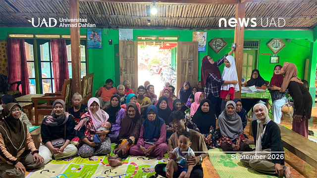 Berbagai program KKN Universitas Ahmad Dahlan (UAD) perkuat kebersamaan warga Jangkang Kidul (Foto. KKN UAD)