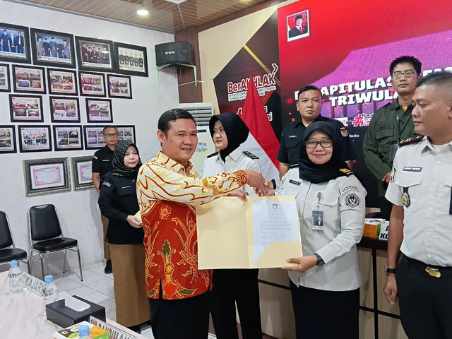 Rutan Bengkulu Ikuti Rapat Pleno Terbuka Pemutakhiran Data Pemilih Berkelanjutan