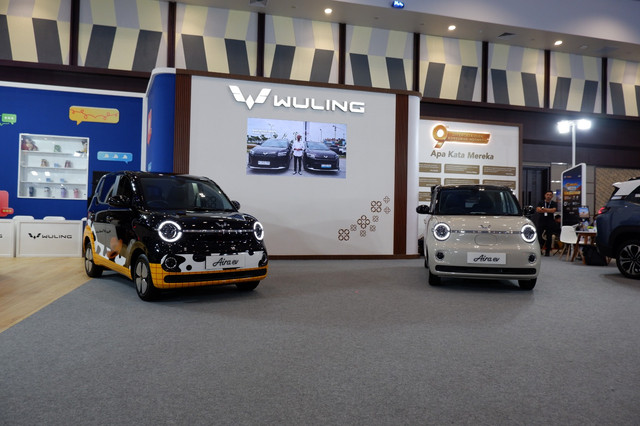 Wuling Aira ev di GIIAS Semarang. Foto: Aditya Pratama Niagara/kumparan