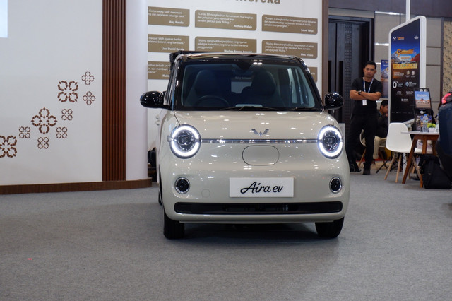 Wuling Aira ev di GIIAS Semarang. Foto: Aditya Pratama Niagara/kumparan
