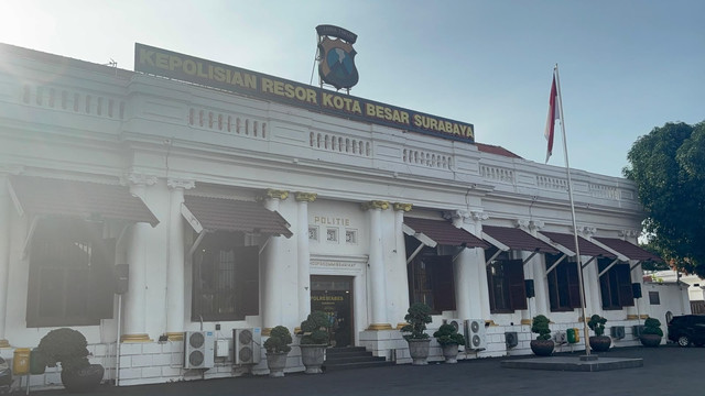 Mapolrestabes Surabaya, Rabu (30/9/2026). Foto: Farusma Okta Verdian/kumparan