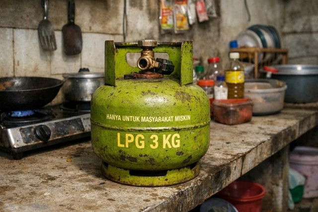 Ilustrasi kuota LPG 3 kg dipangkas pada 2027 dan alternatif CNG serta kompor listrik. Sumber: Pixabay