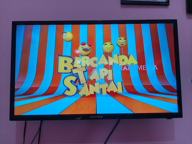 Pemutaran Program BTS Trans 7. Sumber: Dokumentasi Pribadi